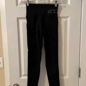 Black ECHT Arise Scrunch Leggings-Never Been Worn